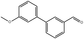 3'-甲氧基-二苯基-3-甲醛 结构式