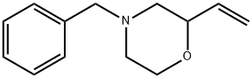 4-ベンジル-2-ビニルモルホリン 化学構造式