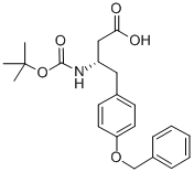 BOC-L-BETA-HOMOTYROSINE(OBZL) Structure