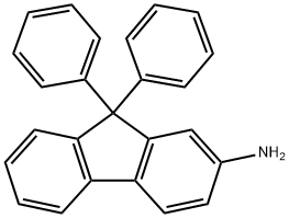 2-Amino-9,9-diphenylfluorene Structure