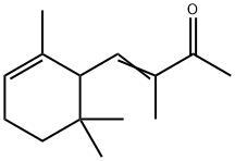 α-异甲基紫罗兰酮 结构式