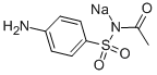 磺胺乙酰钠, 127-56-0, 结构式