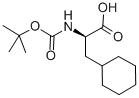 Boc-beta-cyclohexyl-D-alanine monohydrate Structure