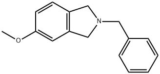 2-苄基-5-甲氧基异吲哚啉, 127168-89-2, 结构式