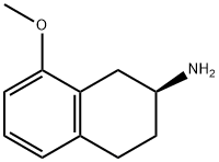 (S)-(-)-8-METHOXY 2-AMINOTETRALIN Struktur
