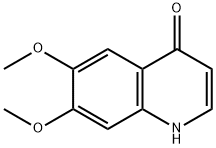 6,7-二甲氧基-1H-喹啉-4-酮, 127285-54-5, 结构式