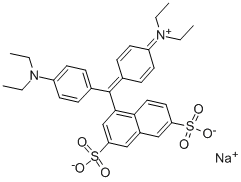 C.I.酸性绿16, 12768-78-4, 结构式