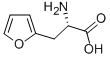 3-(2-呋喃基)-L-丙氨酸 结构式