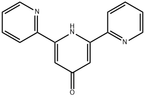 2,6-ビス(2-ピリジル)-4(1H)-ピリドン 化学構造式