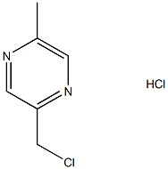 2-(氯甲基)-5-甲基吡嗪盐酸盐, 128229-06-1, 结构式
