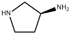 (S)-3-氨基吡咯烷, 128345-57-3, 结构式