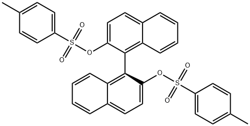 (S)-(+)-联萘酚二对甲苯磺酸酯, 128544-06-9, 结构式