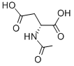 (R)-2-(アセチルアミノ)ブタン二酸 化学構造式