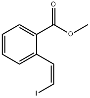Methyl 2-(2-iodovinyl)benzoate Structure