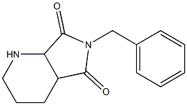 6-苄基-5,7-二氧代-八氢吡咯并[3,4B]吡啶, 128740-13-6, 结构式