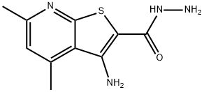3-AMINO-4,6-DIMETHYLTHIENO[2,3-B]PYRIDINE-2-CARBOHYDRAZIDE|3-氨基-4,6-二甲基噻吩并[2,3-B]吡啶-2-碳酰肼