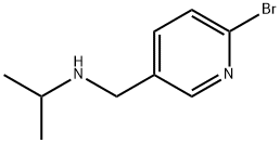 6-溴-N-(1-甲基乙基)-3-吡啶甲胺 结构式