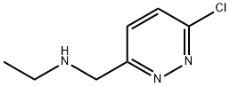 6-氯-N-乙基-3-哒嗪甲胺 结构式