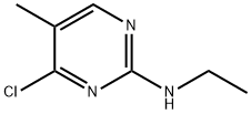 (4-Chloro-5-methyl-pyrimidin-2-yl)-ethyl-amine Structure