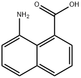 1-AMINO-8-NAPHTHOIC ACID Structure