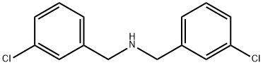 双(3-氯苄)胺 结构式