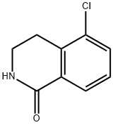 5-氯四氢异喹啉-1-酮, 129075-59-8, 结构式