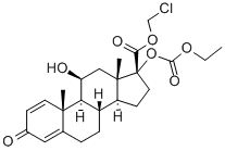 氯替泼诺, 129260-79-3, 结构式