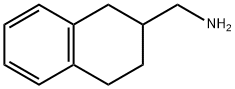 (1,2,3,4-四氢萘-2-基)甲胺 结构式
