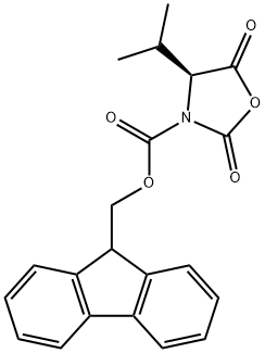 Fmocバリン、NCA 化学構造式