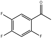 2',4',5'-三氟苯乙酮 结构式