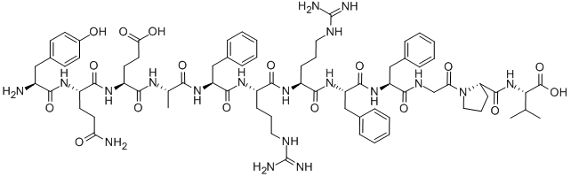 (TYR38,PHE42·46)-OSTEOCALCIN (38-49) (HUMAN), 129356-77-0, 结构式