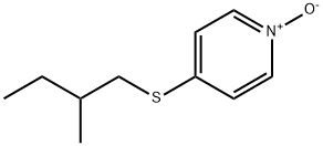 Pyridine, 4-[(2-methylbutyl)thio]-, 1-oxide (9CI) Structure