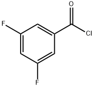 3,5-Difluorobenzoyl chloride Struktur