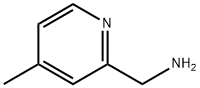(4-甲基吡啶-2-基)甲胺 结构式