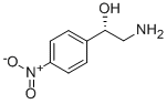 Benzenemethanol,-(aminomethyl)-4-nitro-,(S)- Structure
