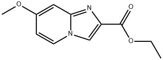 7-甲氧基咪唑并[1,2-A]吡啶-2-甲酸乙酯, 129912-04-5, 结构式