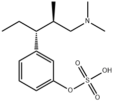 タペンタドールO-硫酸 化学構造式