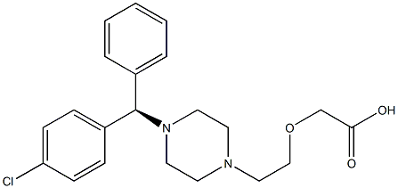 左西替利嗪, 130018-77-8, 结构式