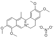 去氢紫堇碱硝酸盐, 13005-09-9, 结构式