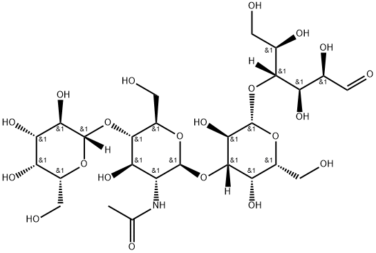 乳糖-N-新四糖, 13007-32-4, 结构式