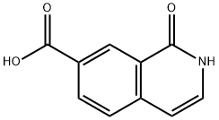 1-羟基异喹啉-7-羧酸 结构式