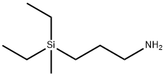 3-(diethylmethylsilyl)propylamine 结构式