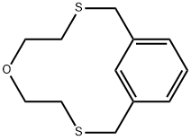 6-OXA-3,9-DITHIABICYCLO[9.3.1]PENTADECA-1(15),11-13-TRIENE Structure