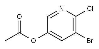 3-Pyridinol, 5-broMo-6-chloro-, 3-acetate