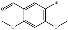 5-BROMO-2,4-DIMETHOXYBENZALDEHYDE Structure