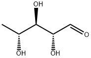 5-デオキシ-D-リボース 化学構造式