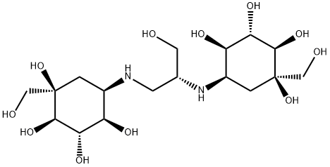 （R）-缬氨酰胺伏格列波糖 结构式