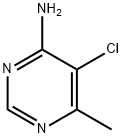 5-氯-6-甲基嘧啶-4-胺, 13040-89-6, 结构式