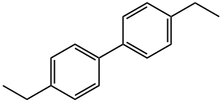 4,4'-ジエチルビフェニル 化学構造式