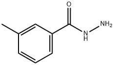 3-メチル安息香酸ヒドラジド 化学構造式